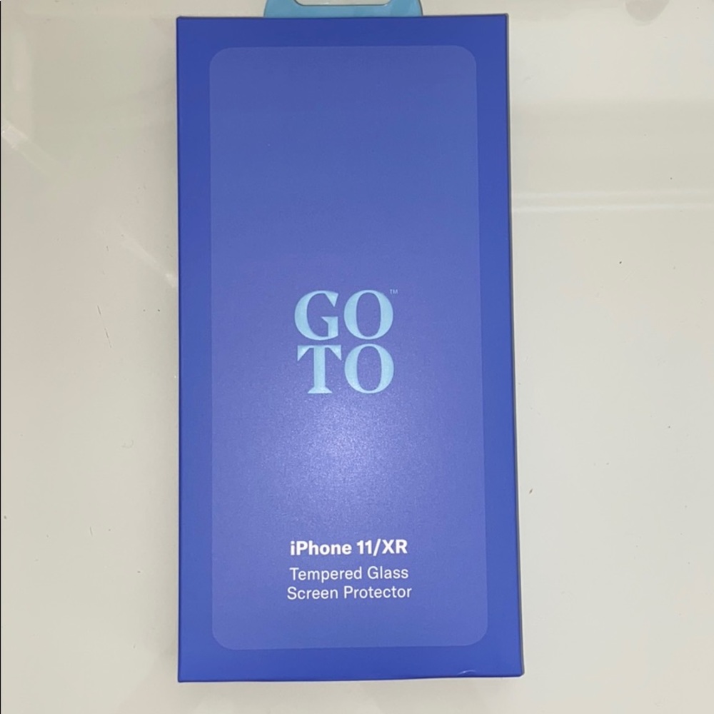 GoTo iPhone 11/XR Tempered Glass Screen Protector